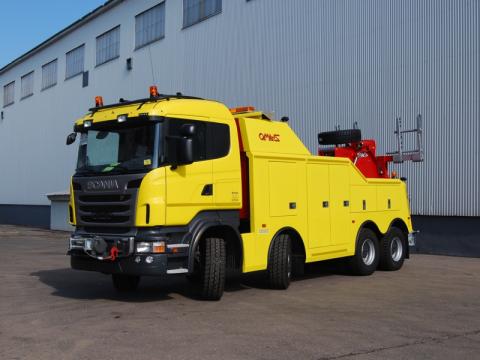 Грузовой эвакуатор (трал)